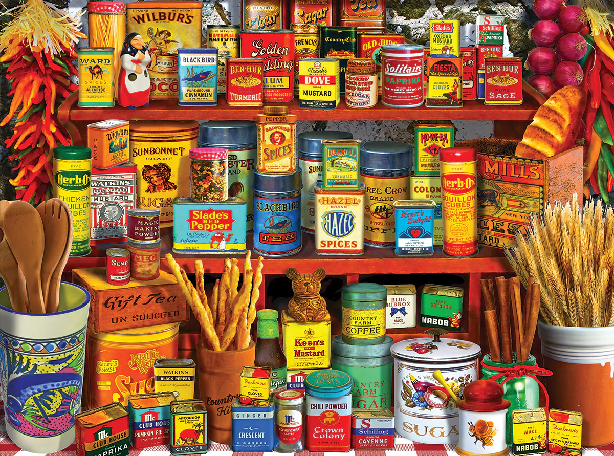 Sugar & Spice - 1000 Piece Jigsaw Puzzle White Mountain