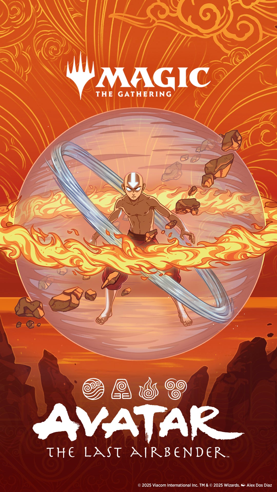 Magic The Gathering Avatar Last Airbender special edition cards