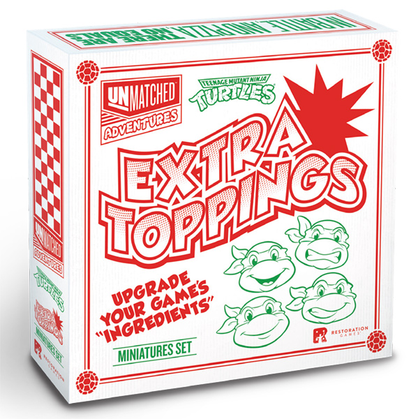 Unmatched Adventures: Teenage Mutant Ninja Turtles- Extra Toppings Miniature Pack (Pre-Order)