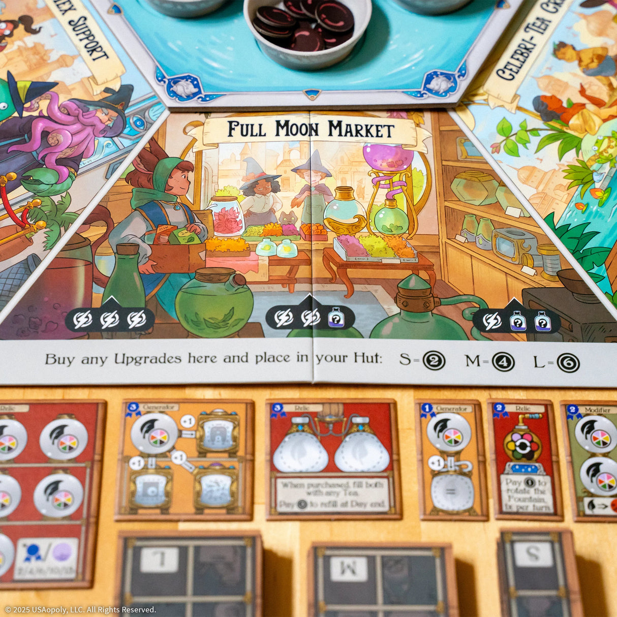 Tea Witches full moon market