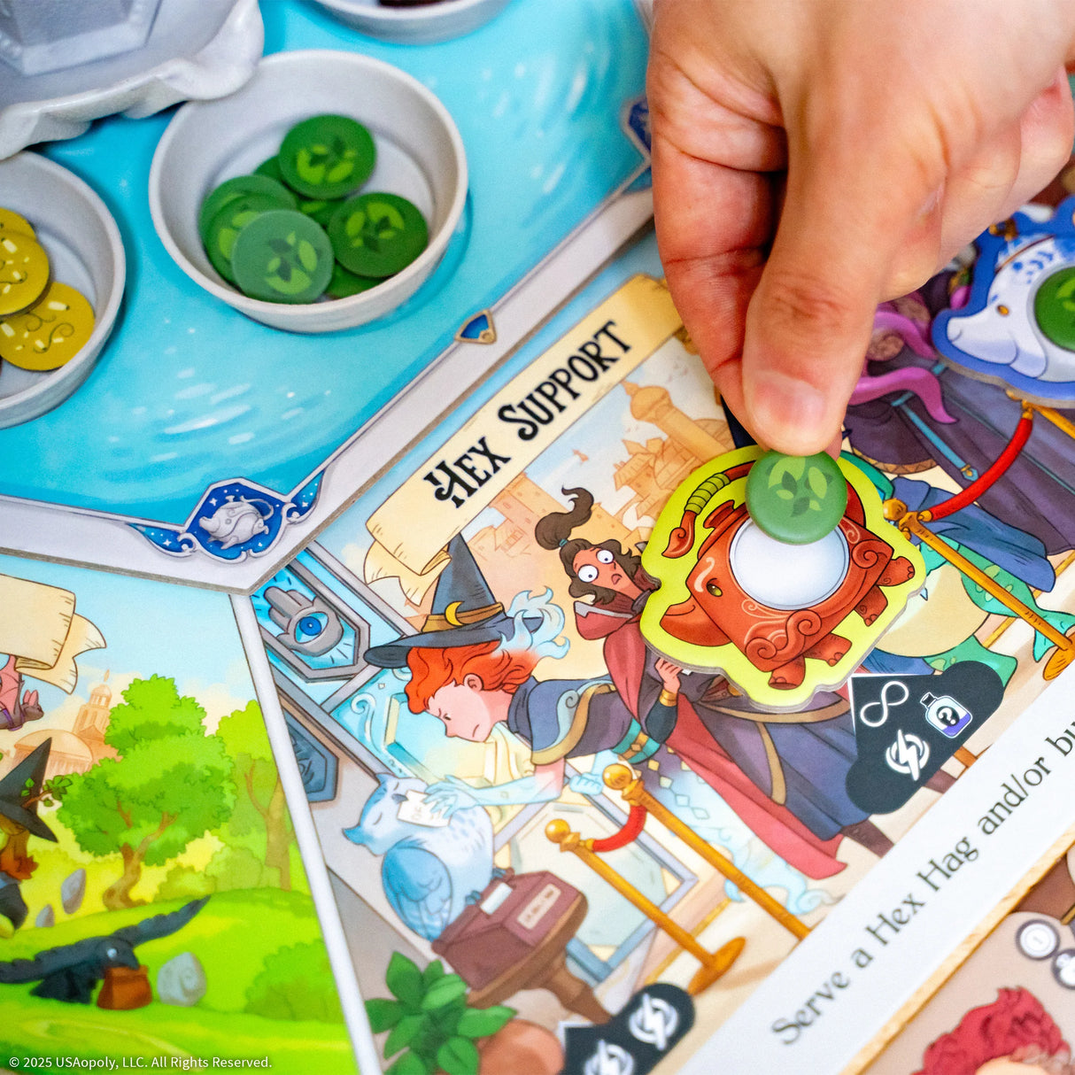 Tea Witches recipe cards and special abilities