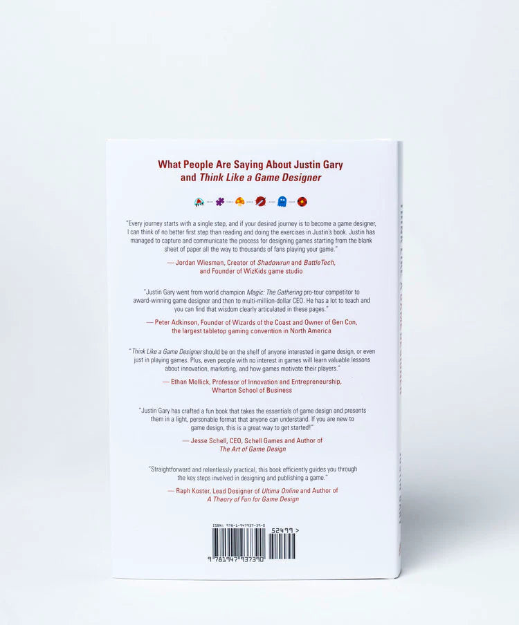 Think Like a Game Designer by Justin Gary (Pre-Order)