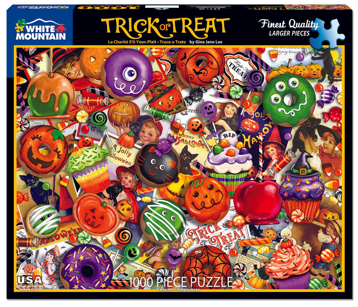Trick or Treat - 1000 Piece Jigsaw Puzzle White Mountain