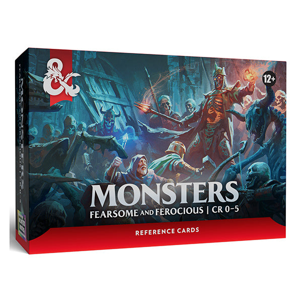 D&D 5e: Reference Cards - Trove Monsters - Fearsome And Ferocious