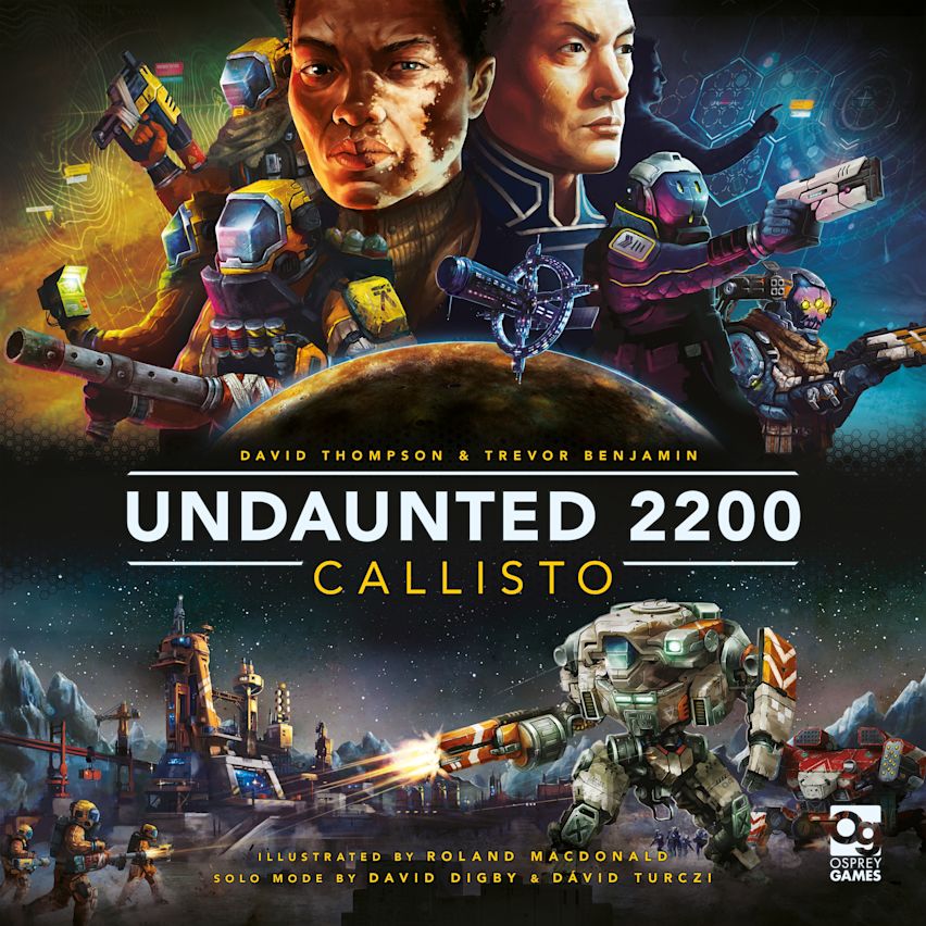 Undaunted: 2200 Callisto board game | Elderwoods