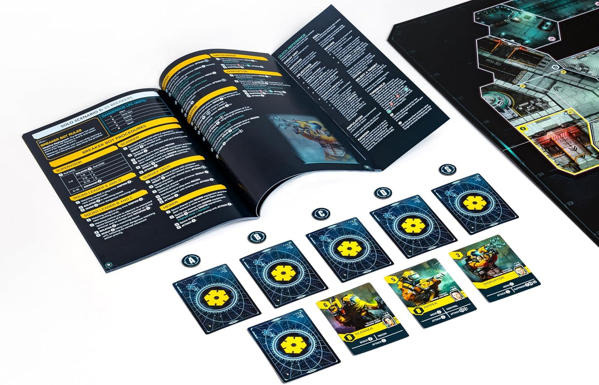 Undaunted: 2200 Callisto scenario cards and mission objectives