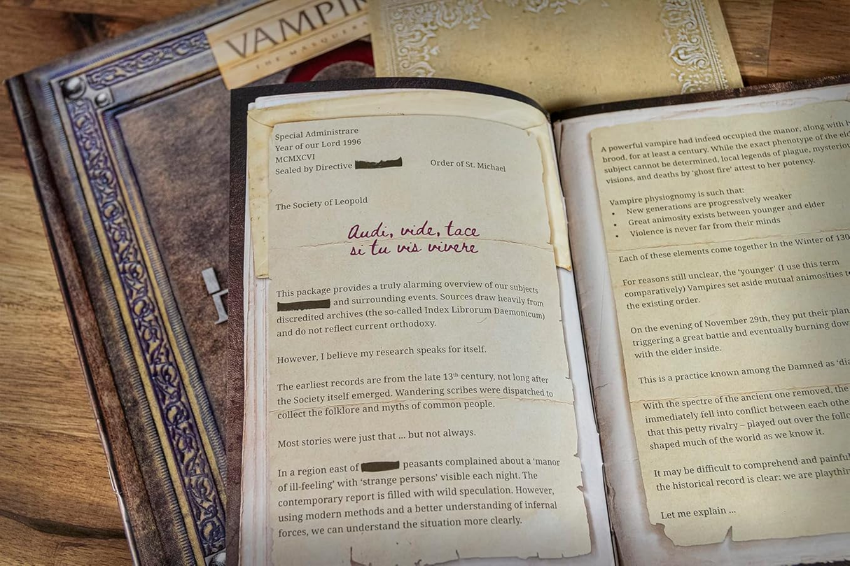 Vampire the Masquerade Heritage clan cards and abilities
