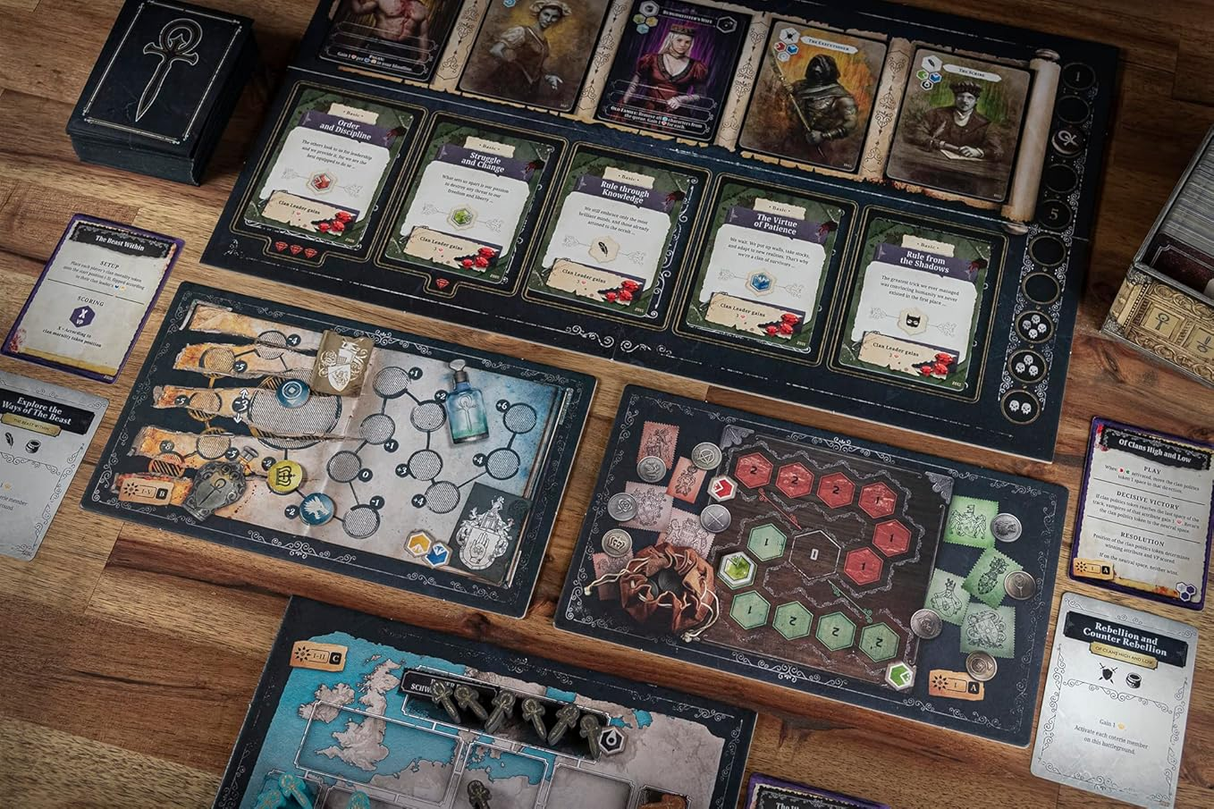 Vampire the Masquerade Heritage character cards and tokens