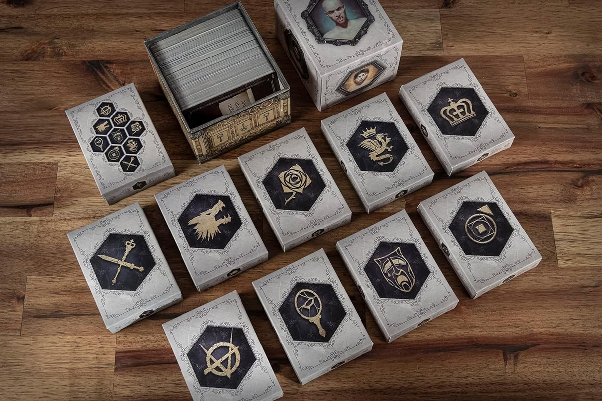 Vampire the Masquerade Heritage game components and cards