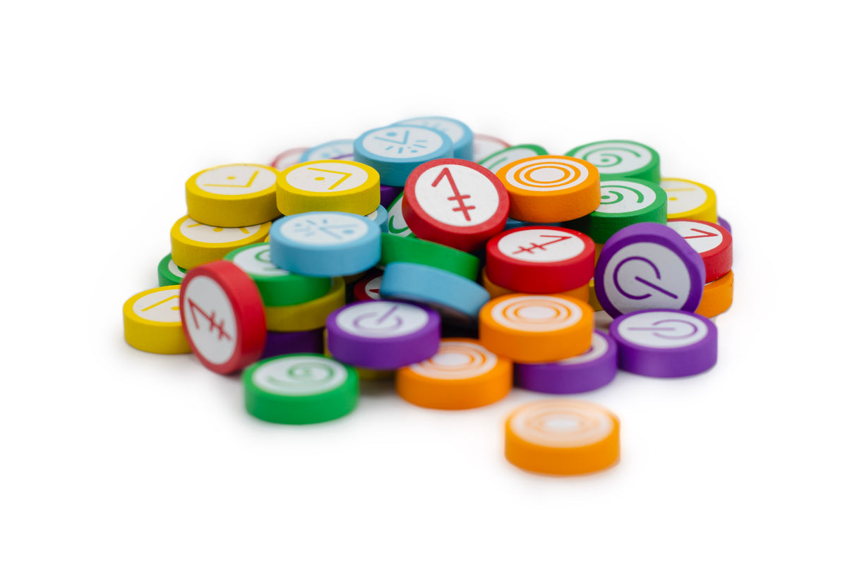 Vantage - Wooden Skill Tokens