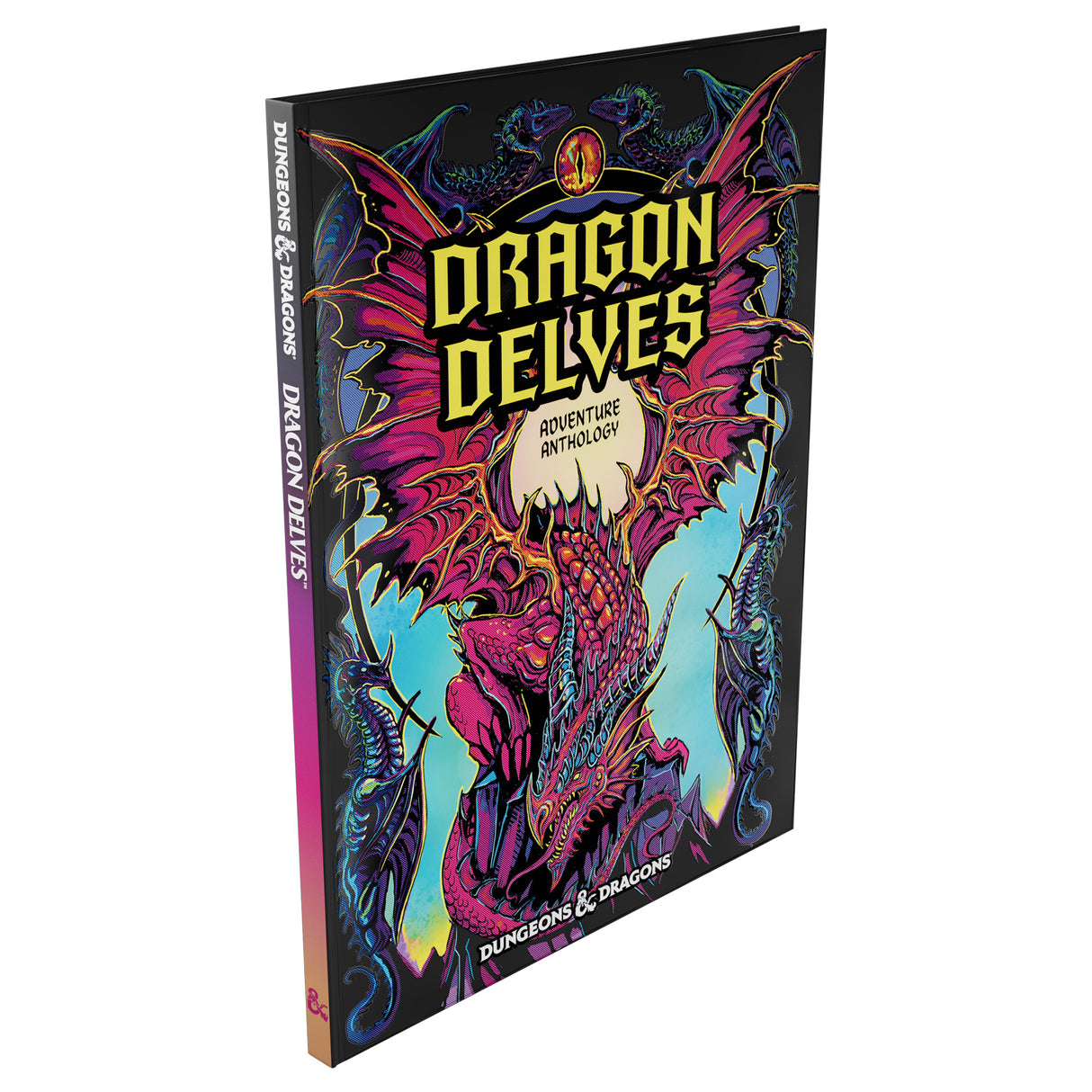 Dungeons & Dragons: Dragon Delves Alternate Cover RPG back cover with game details