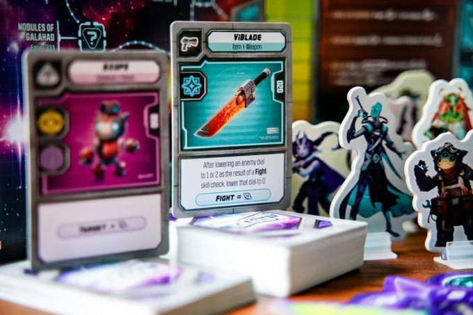 Wandering Galaxy player boards and game elements