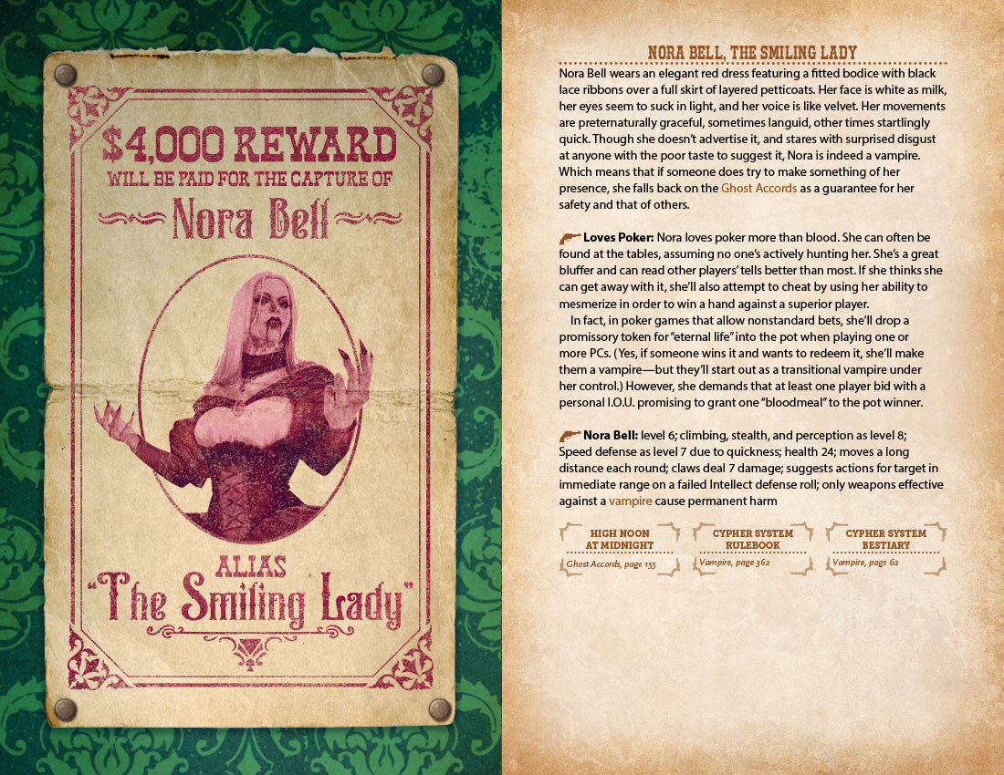 Cypher System: Wanted Hexed or Alive