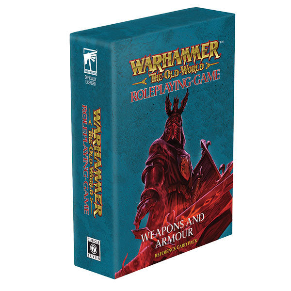 Warhammer The Old World RPG: Reference Card Pack - Weapons & Armour