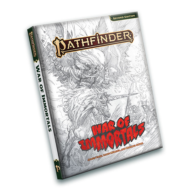 Pathfinder RPG 2e: War of Immortals (Sketch Cover)