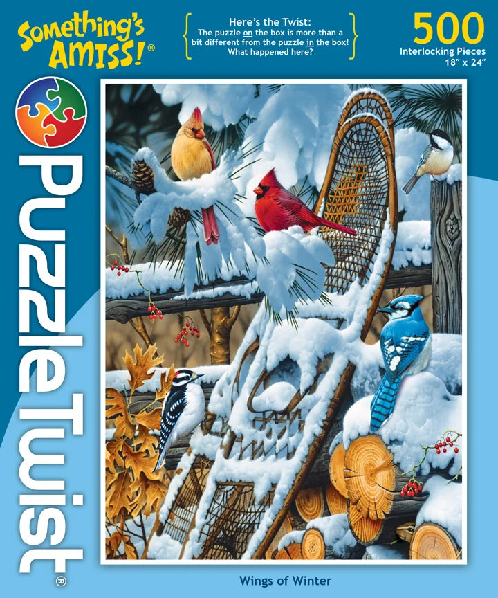 Wings of Winter - 500pc Puzzle Twist