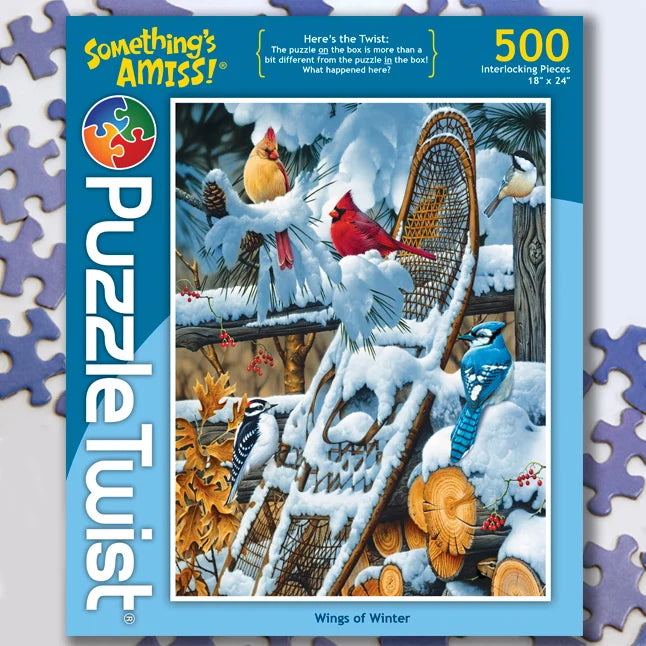 Wings of Winter - 500pc Puzzle Twist
