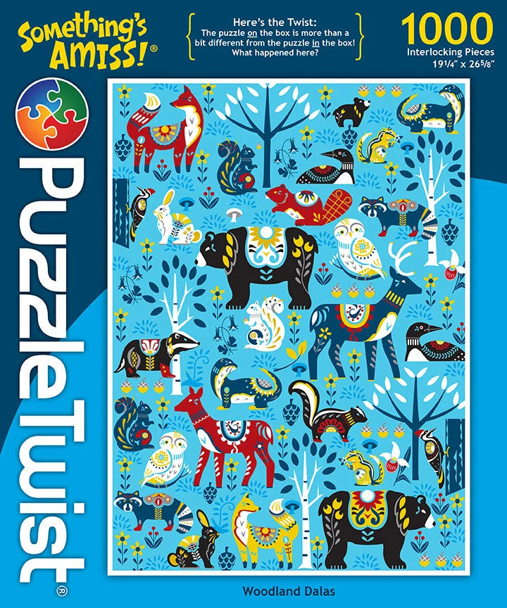 Woodland Dalas - 1000pc Puzzle Twist