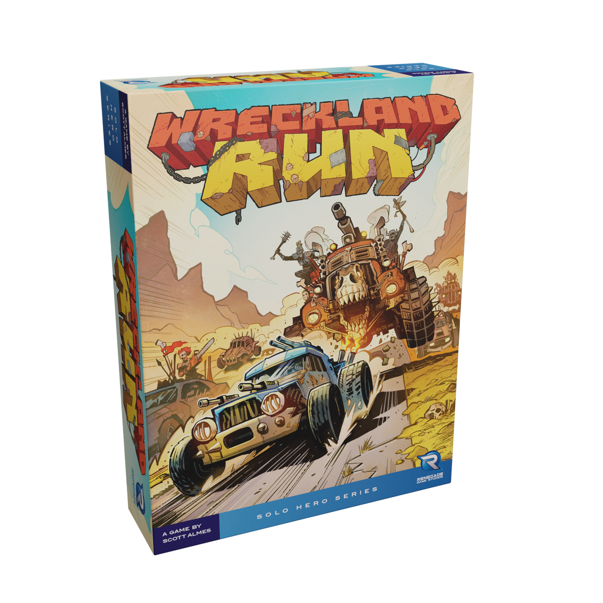Solo Hero: Wreckland Run board game | Elderwoods