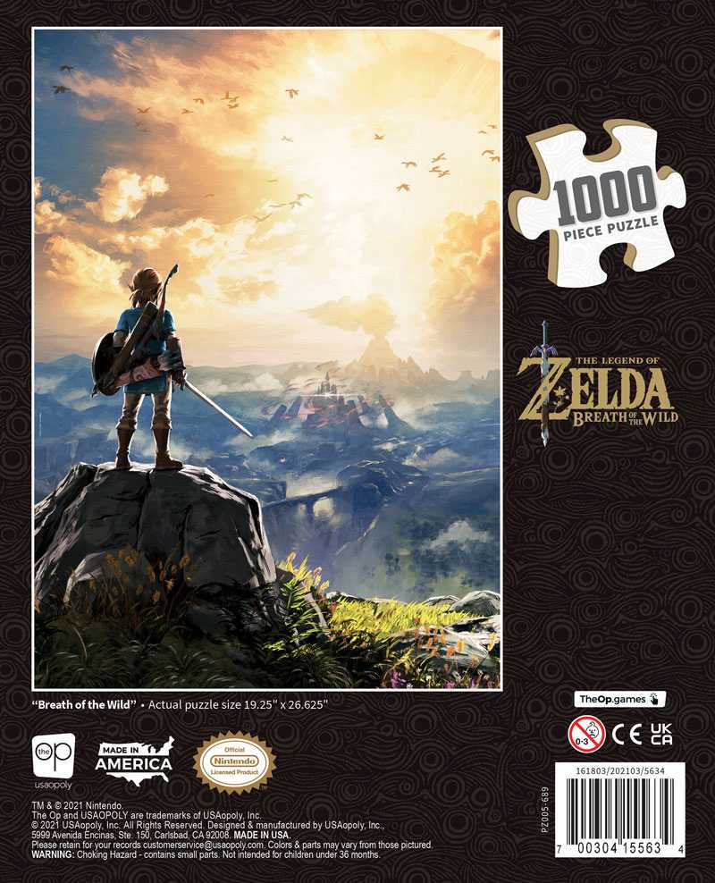 Zelda - Breath of the Wild 1000 Piece Puzzle