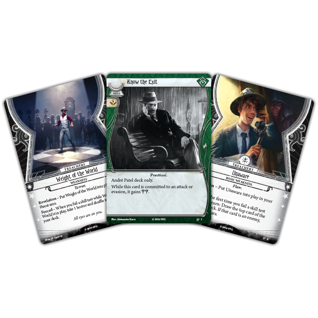 Arkham Horror: TCG - André Patel Investigator Deck