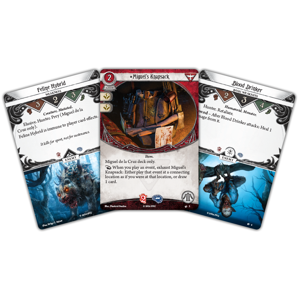 Arkham Horror: TCG - Miguel de la Cruz Investigator Deck
