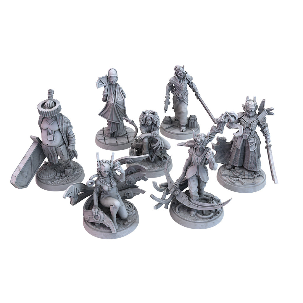 Tamashii: Forbidden Chapter detailed miniature figures