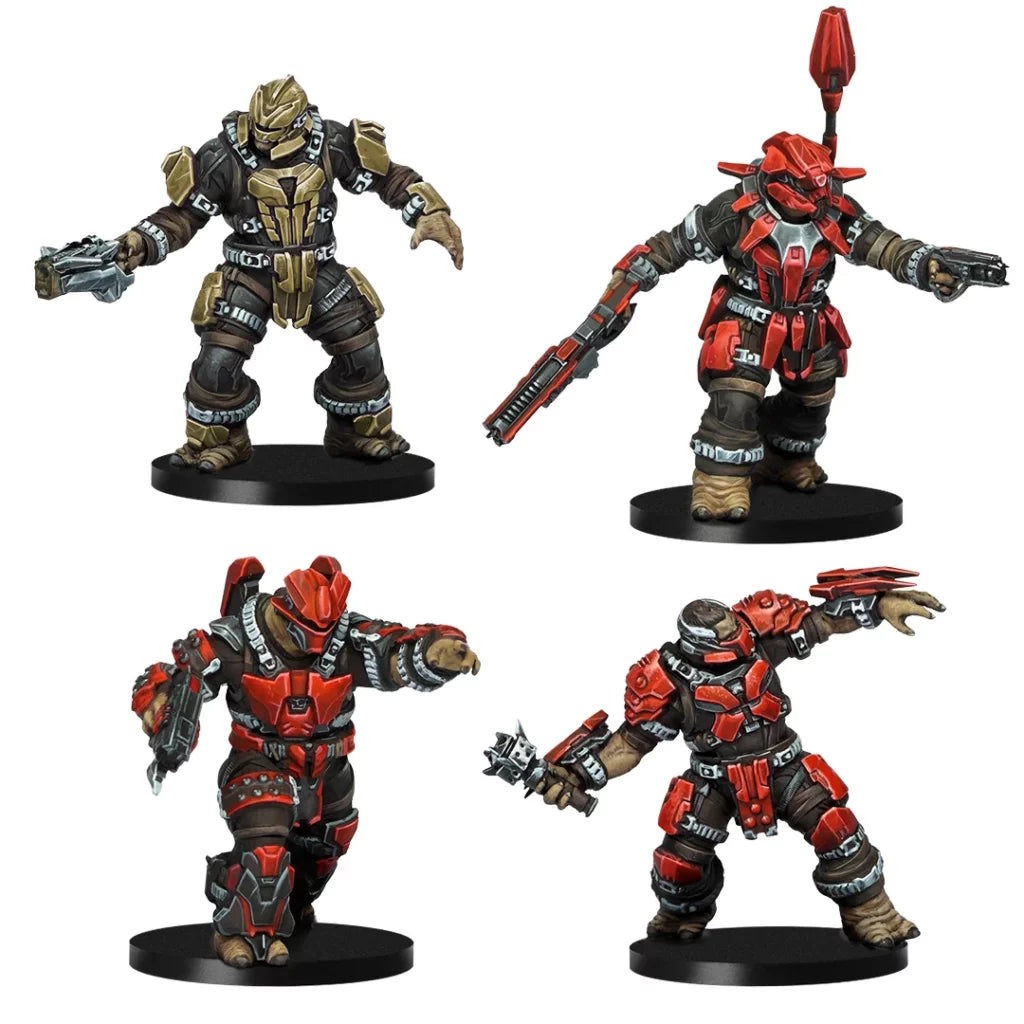 Halo: Flashpoint - Banished Jiralhanae Pack RPG complete fireteam miniatures