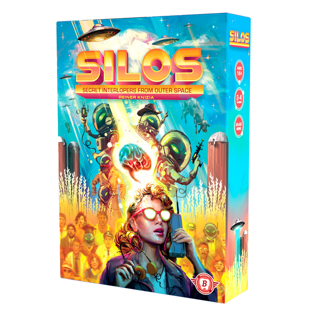 SILOS board game gameplay setup and mechanics