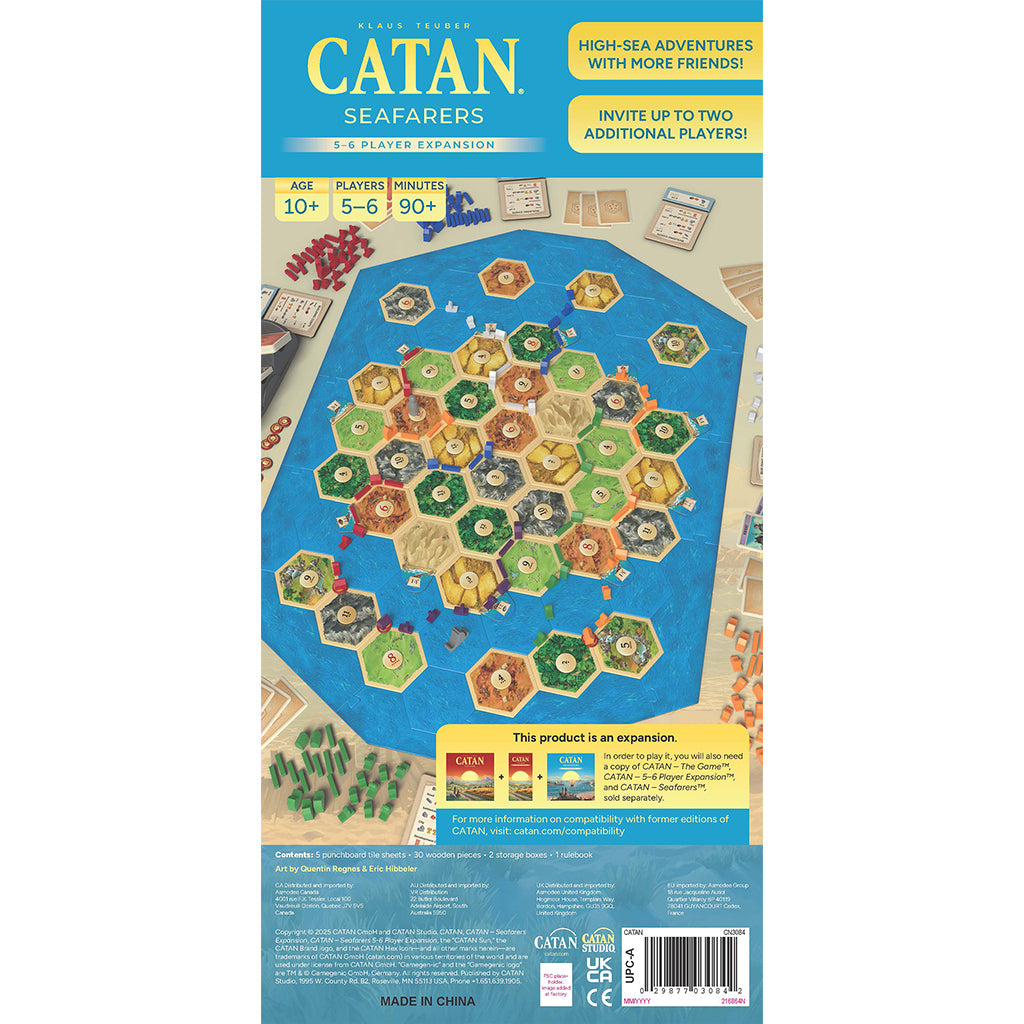 Catan: Extension: Seafarers 5-6 Player