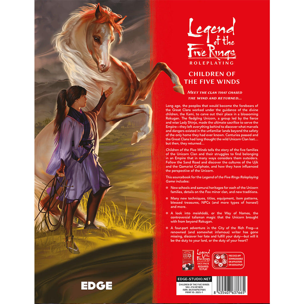 L5R Legend of the Five Rings RPG - Children of the Five Winds