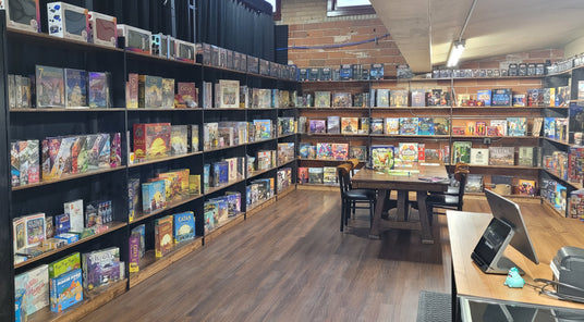 a game table by main checkout