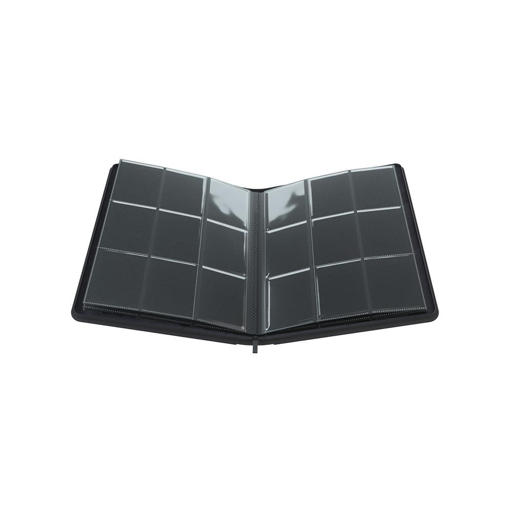 Gamegenic: Zip-Up Album 18-Pocket: Black open