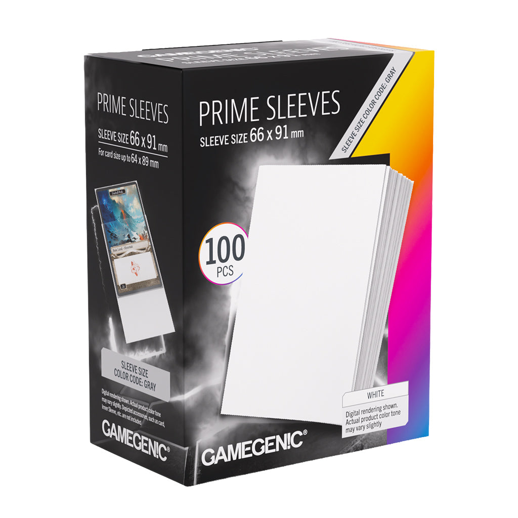 Gamegenic: Prime Sleeves White