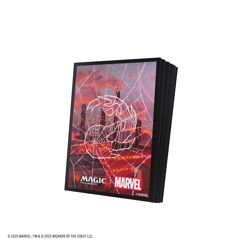MTG: Marvel's Spider-Man Premium Art Sleeves - Spider-Man - Mountain (Pre-Order)