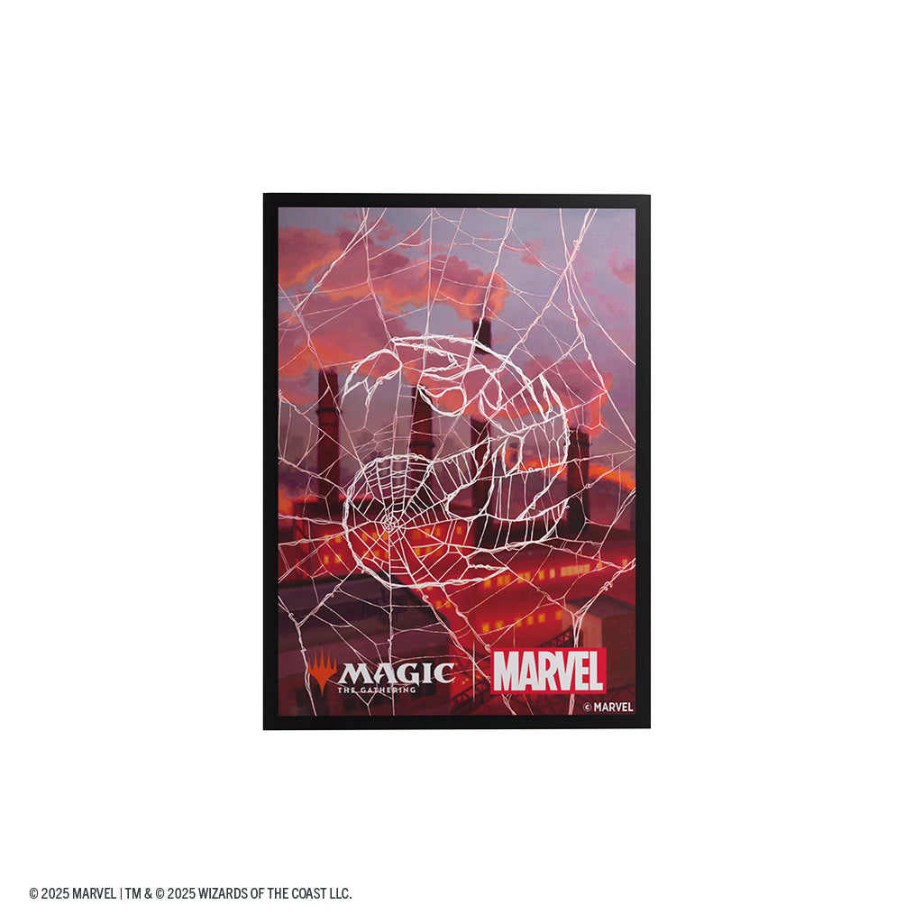 MTG: Marvel's Spider-Man Premium Art Sleeves - Spider-Man - Mountain (Pre-Order)