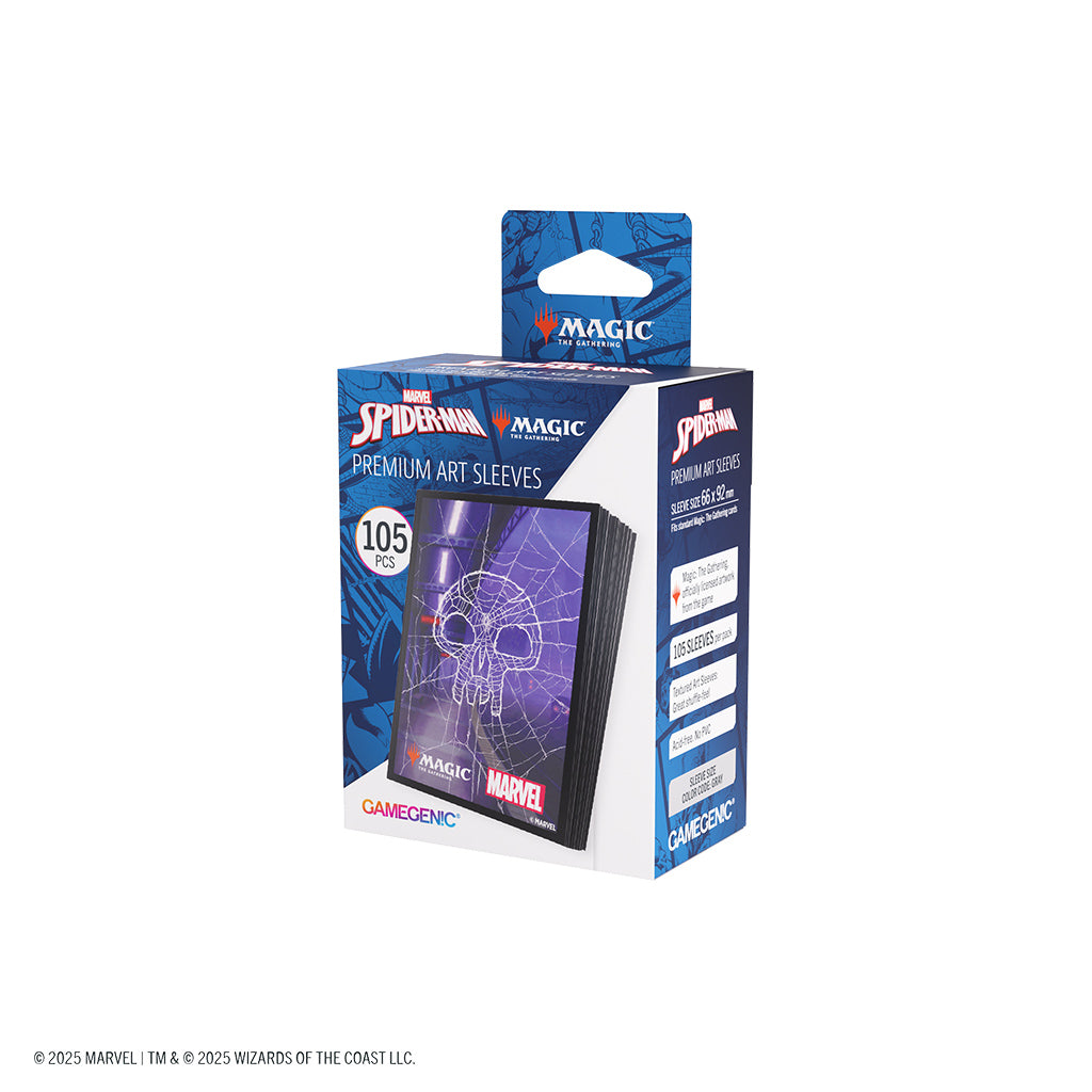 MTG: Marvel's Spider-Man Premium Art Sleeves - Spider-Man - Swamp (Pre-Order)