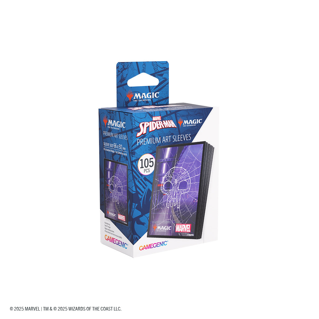 MTG: Marvel's Spider-Man Premium Art Sleeves - Spider-Man - Swamp (Pre-Order)