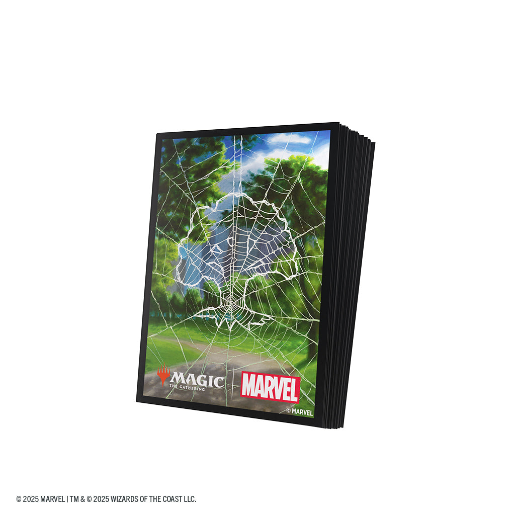 MTG: Marvel's Spider-Man Premium Art Sleeves - Spider-Man - Forest (Pre-Order)