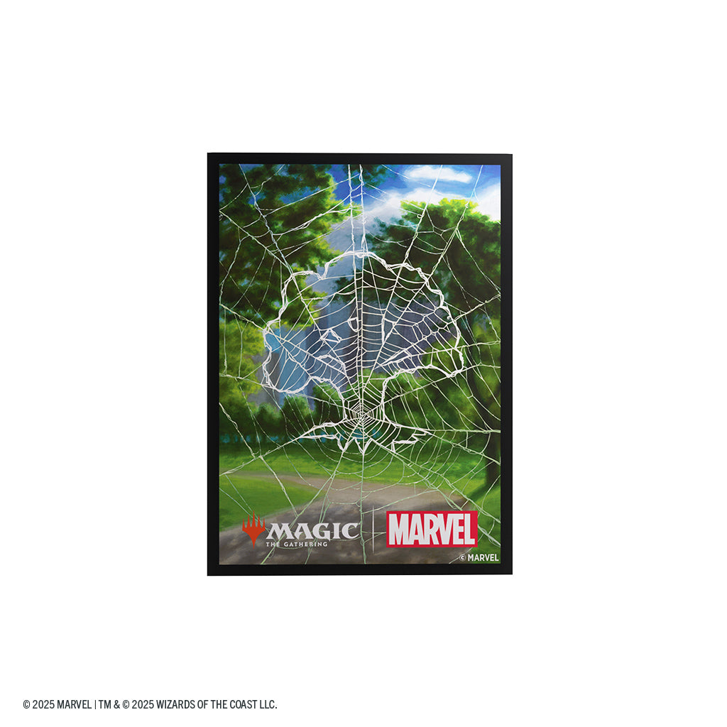 MTG: Marvel's Spider-Man Premium Art Sleeves - Spider-Man - Forest (Pre-Order)