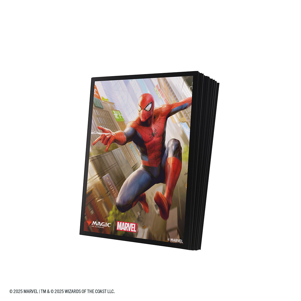 MTG: Marvel's Spider-Man Premium Art Sleeves - Spider - Man (Pre-Order)