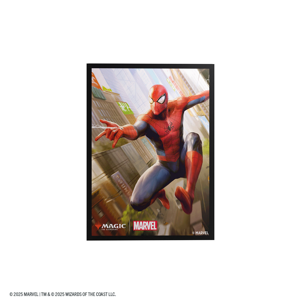 MTG: Marvel's Spider-Man Premium Art Sleeves - Spider - Man (Pre-Order)