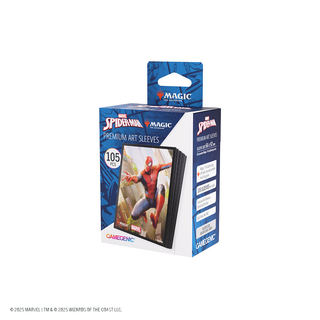 MTG: Marvel's Spider-Man Premium Art Sleeves - Spider - Man (Pre-Order)