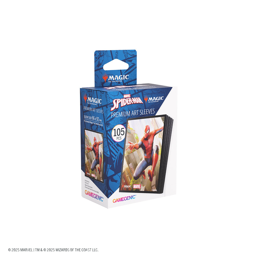 MTG: Marvel's Spider-Man Premium Art Sleeves - Spider - Man (Pre-Order)