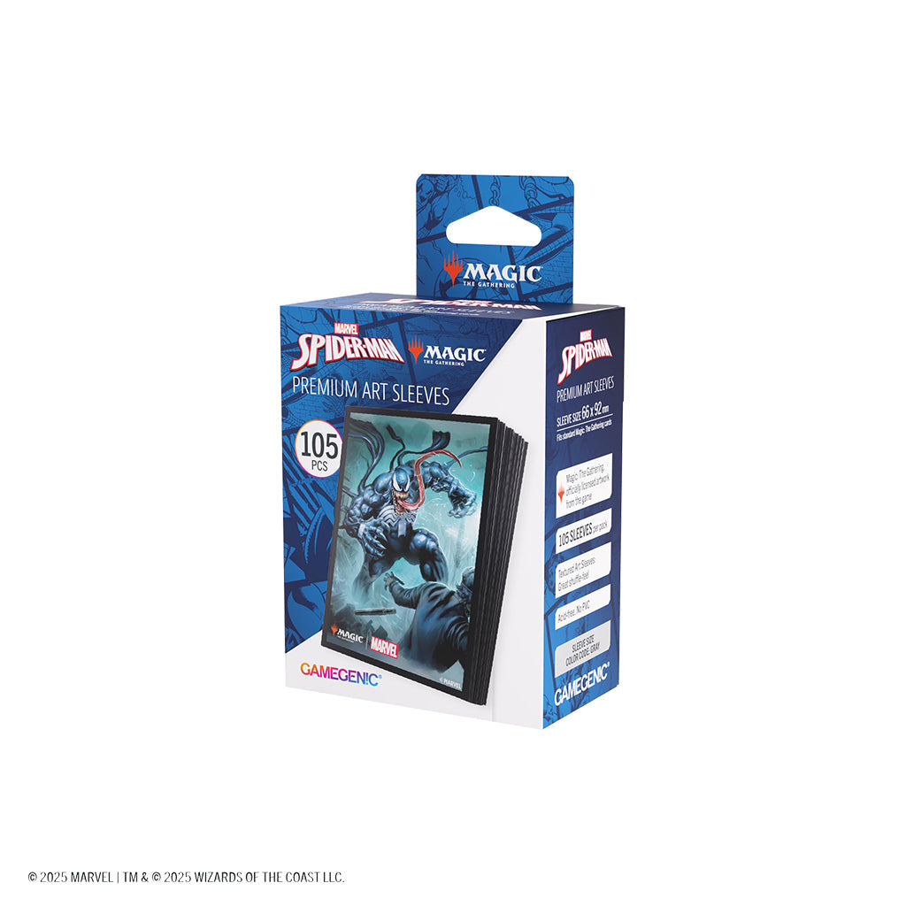 MTG: Marvel's Spider-Man Premium Art Sleeves - Venom (Pre-Order)
