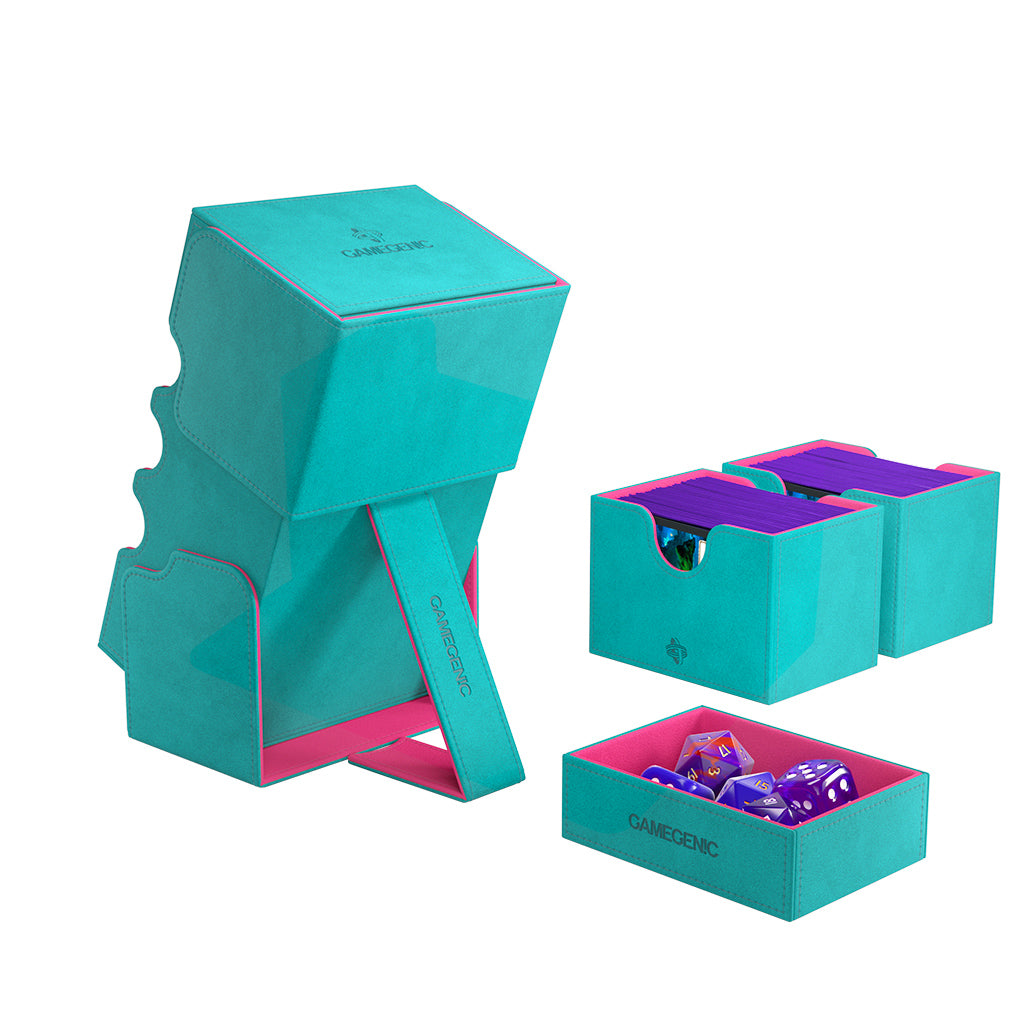 Stronghold 200+ XL Convertible Teal/Pink featuring card storage capacity