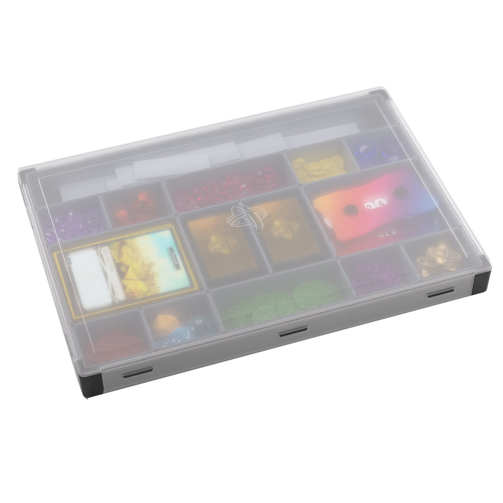 Token Silo XL - Black - Gamegenic displaying organized token tray system