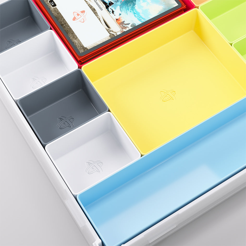 Token Silo XL - White / Multicolor - Gamegenic