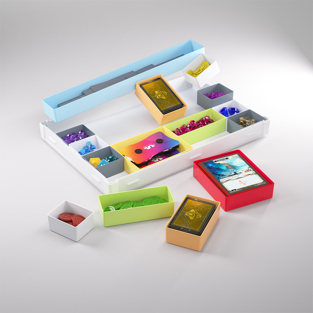 Token Silo XL - White / Multicolor - Gamegenic