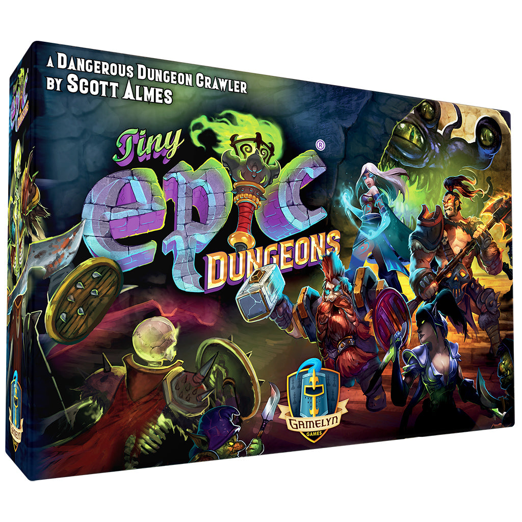 Tiny Epic Dungeons Board Game - Cooperative Dungeon Crawler | Elderwoods